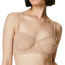 marks & spencer Womens Polyamide Blend Lace Non Padded Wired Strapless Bra-picture-25