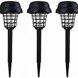 Pack of 5 Solar Powered Garden Light and Mosquito Killer (5Pc) No Electricity or Wire Needed-picture-25