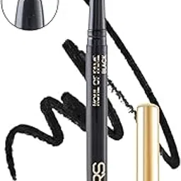 MARS Kohl of Fame Up to 12 Hours Stay Matte Pencil Kajal | Smudgeproof and Waterproof | Long Lasting (0.35g) (Black)-picture-20