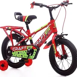 longrun Crafter 14 Inch Cycle for Kids |Children Bicycle for 2-5 Years | Easy 4-Step Setup | 95% Fitted | Kid’s Cycle for Boys and Girls with Training Wheels |14T Kid Bike for 2 to 5 Years |-picture-11