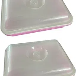 THE STYLE SUTRA® 2 Pieces Garden Seed Sprouter Tray with Lid Beans Seedling Plant Germination Pink-picture-19
