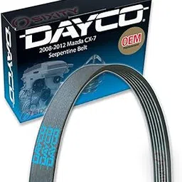 Dayco Main Drive Serpentine Belt Compatible with Mazda CX-7 2.3L 2.5L L4 2008-2012-picture-21