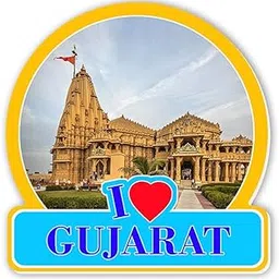 REGALOCASILA Souvenir Fridge Magnet I Love Gujarat Somnath Temple Home Decoration Kitchen Decor Accessories-picture-42