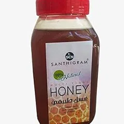 Santhigram Nature Organic Multiflora Honey 1kg {Unprocessed Pure and Natural Orginal Honey from Kerala-picture-27
