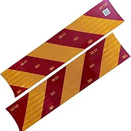 Phoenix Enterprise 3M diamond-grade reflective tape for vehicle rear marking. Zebra pattern (left & right) with QR code. Ideal for trucks, buses, ambulances & long vehicles.-picture-28