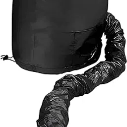 2 Pcs Bonnet for Curly Hair, Hair Bonnet Dryer Cap for Deep Conditioning Treatments, Adjustable Hair Drying Bonnet with Storage Bag, Convenient for Home Salon and Travel-picture-25