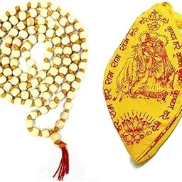 ismart Enterprises tulsi Japa Mala 108 Beads Tulsi Jap Mala for Mantra Jaap with Gomukhi Jaap Bag Krishna Japa Mala Iskcon Krishna Japa Mala (Pack of 1) || JU#2625-picture-46