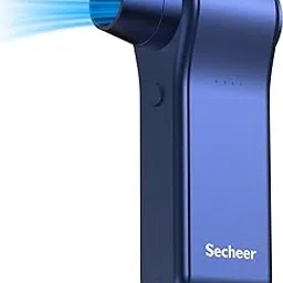 Secheer Electric Air Duster, Super Strong, Maximum Wind Speed 65m/s, 4 Levels of Air Flow Adjustment, Alloy, Mini Jet Fan, Cordless, Rechargeable, Large Capacity Battery, Small, Multi-purpose,-picture-57