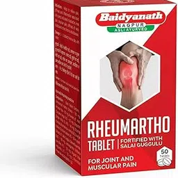 Baidyanath Asli Ayurved Rheumartho - 50 Tablets (Pack of 2) image 1