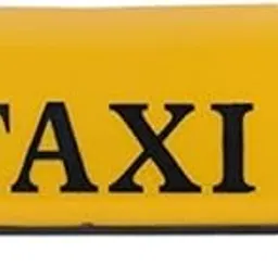 PINZU 12V Car Taxi Bright TOP Board Roof Sign Light Indicator CAB Lamp (Yellow)-picture-25