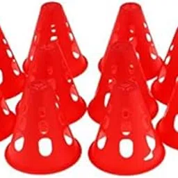 BNF® 2X 10pcs PVCWindproof Roadblock Sport Training Traffic Road Cones Red|Sporting Goods | Team Sports | Soccer | Training Aids-image-88