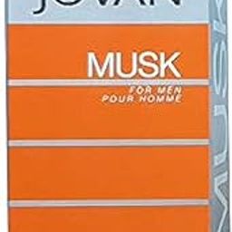 Jovan Musk Orange Liquid Cologne For Men, 88ml-picture-2