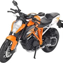 Maisto KTM 1290 Super Duke R, 1: 12 Scale Die Cast Metal Toy Bike (Orange), Adult-picture-18