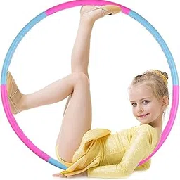 SPOCCO | Hoola Hoop, Detachable & Size Adjustable, Professional Weighted Colorful Hoola Hoop Rings for Kids, Adult, Toy Gifts, Gymnastics, Playing, Lose Weight, Boys, and Girls | HH32-image-99