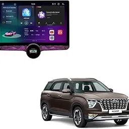 Automobile Villa Gemstone Car Single Knob Stereo 4GB/64GB Ram Display with Android 13, 4K HD Screen,CarPlay&Android Auto, WiFi,LED Controls, Compatible for Hyundai Alcazar-picture-24