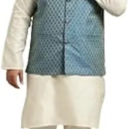 sojanya Men Kurta Pyjama With Nehru Jacket-picture-56