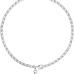 lecalla 925 Sterling Silver Anklets for Women & Teen | BIS Hallmarked Beach Summer Jewelry 1 Piece Anklets-picture-40