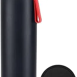 Stainless Steel Water Bottle - 700ml | Double Wall Vacuum Insulated Flask | Hot & Cold Thermos | Leakproof | Ideal for Home, Office, Gym, Outings (Black)-picture-21