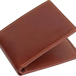 g&h Vintage Brown Leather Wallet for Men with RFID Blocking 10 Cards Slots-picture-29