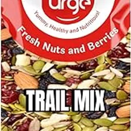 Nuturge Trail Mix 450 g INutrient Rich Dry Fruits Mix | Healthy Snack | Almonds | Cashews | Strawberry | Mix Berry Pumpkin Seed Mix I Black Raisin | Green Raisin-image-34