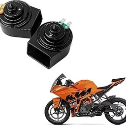 H18 Universal Car & Bike Horn, 12V Loud Sound, Waterproof & Durable, Horn for RC 200 & Other Bikes, Cars.-picture-23