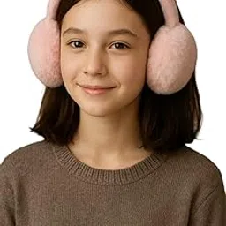 Nephar Winter Earmuff for Women & Girls – Soft Fluffy Fleece Ear Warmer, Foldable & Adjustable Outdoor Ear Protection for Cold Weather (Pack of 1)-picture-56
