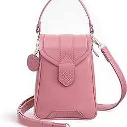 Women's Small Handbag/Cross-Body Phone Bag – Stylish PU Leather Mobile Purse with Adjustable Strap-image-5
