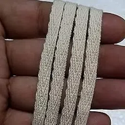 Aakriti Cotton Dyeable Niwar 6mm – 50 Meter Roll | 100% Cotton Niwar Tape for Sewing, Garment Industry Use | Ideal for Reinforcing Seams, Making Casings, Binding Edges & Craft Projects-image-17