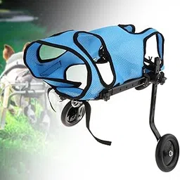 CLUB BOLLYWOOD®Dog Wheelchair for Back Legs Metal Dog Wheelchair Cart for Small Pets (Blue) S|Pet Supplies|Pet Supplies|Pet Supplies|1 Dog Wheelchair-picture-28