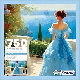 Frank Lady in Blue Jigsaw Puzzle for Adults | Creative & Challanging | 750 Piece Jigsaw Puzzle for Adults & Kids Above 15 Years | Stress Relief Puzzle Games for Focus & Memory, Gifts for Teenagers-picture-25
