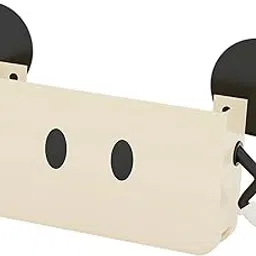 WiFi Router Storage Box Bracket Router Rack for Living Room Bedroom Tabletop Cream with Ears-picture-11