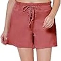 martini get high ! Martini Western Women Shorts | Stylish for Outing | Goa Beach | Vacation | Waist Elastic | Lounge Wear (Pink, Waist : 28" - 34" | S to XL)-picture-47
