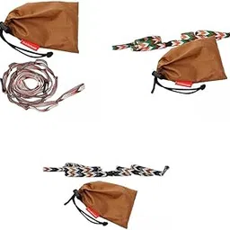 JAZZY PEARLS® 3 Pieces Rope Cord Outdoor Hiking Accessories Tent Hanger|Sporting Goods|Outdoor Sports|Camping & Hiking|3 Pieces Rope3 Pieces Storage Bag-image-55