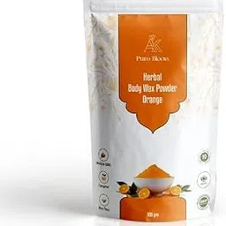 Orange Painless Herbal Hair Removal Waxing Powder for Women & Men | Natural Full Body Wax Powder for Arms, Legs, Underarms & Bikini | No Strip, No Pain, Easy to Use-picture-45