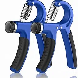Adjustable Hand Grip Strengthener for Forearm, Wrist & Finger Exercise – 5–60 kg Resistance, Non-Slip Handle (Pack of 2)-image-47