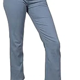 neunk Women's Denim Jeans Classic Straight and Relaxed Fit Mid Waist Casual Pants with Multiple Pocket-picture-55