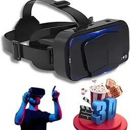 Drumstone 𝟏𝟓-𝐘𝐞𝐚𝐫 𝐖𝐚𝐫𝐫𝐚𝐧𝐭𝐲 3D VR Headset for Smartphones | Immersive Virtual Reality Glasses & VR Viewer for Gaming, Movies & TV | Adjustable Lenses & Soft Padding for Comfort-image-37