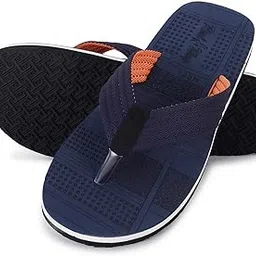 Footexo Men's Solid Casual EVA Slippers – Slip-On Anti-Skid Fashion Chappal with Cushioned Insole | Lightweight Flat Footwear-102-picture-17
