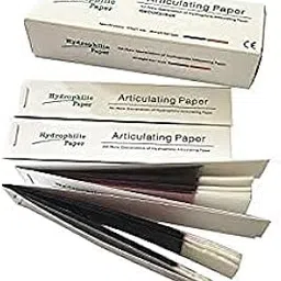 DENTAL TOOL Articulating Paper ((5 Books/pk), Redblue (100 Micron))-picture-39