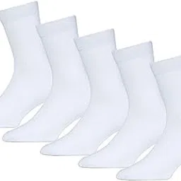 Classic Cotton Crew Socks, Comfortable For Unisex (Pack of 2)-picture-41
