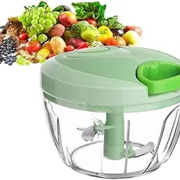 Vegetable Chopper Manual Food Chopper with Container, Hand Pull String Veggie Cutter for Salad Garlic Nut Onion-picture-18