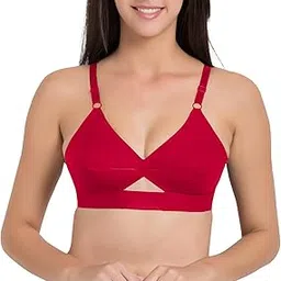centra Centre-Fit 100% Cotton - Minimiser - Non-Padded, Full Coverage, Wireless Seamed Bra-picture-30