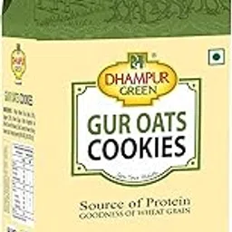 Dhampurgreen Jaggery Gur Oats Cookies Biscuit, 200G | Gur Gud Bakery Cookies Biscuit, Healthy Snacks-picture-21