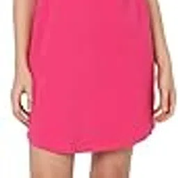vero moda Women's Cotton T-Shirt, Mini Regular Fit Dress-picture-15