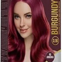 Kaveri Creme Hair Color Rich Long Lasting Semi Permanent Hair Dye Ammonia Free Enriched With Argan Avocado Sunflower Oils for 100% Gray Coverage & Root Touch Up for Men & Women - Burgundy (Pack of 1)-image-56