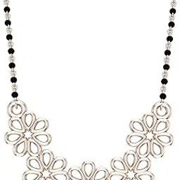 dishis 14K/18K/22K Yellow/Rose/White Gold Designer Mangalsutra for Women-picture-22