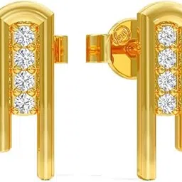 u are 925 Sterling Silver 18K Gold and Rose Gold Plated Luminous Arc Earrings | Gift for Women and Girls | With Certificate of Authenticity and 925 Stamp-picture-26