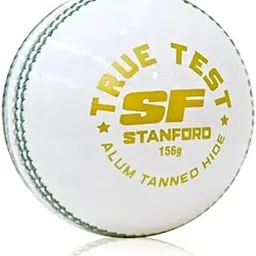 SF True Test Cricket Ball, White, Stanford-picture-14