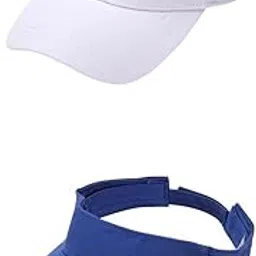 Tennis Caps White+Dark Blue|Clothing, Shoes & Accessories | Womens Accessories | Hats-image-97