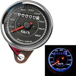 Bnf® Motorcycle Cafe Racer Speedometer Odometer Gauge 0-180km/h LED Indicator | Parts & Accessories | Motorcycle Parts | Instruments & Gauges | Other Instruments & Gauges-picture-13